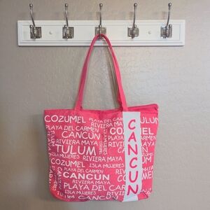 NWOT Cancun Cozumel Tulum Playa Del Carmen Riviera Maya Tote Bag